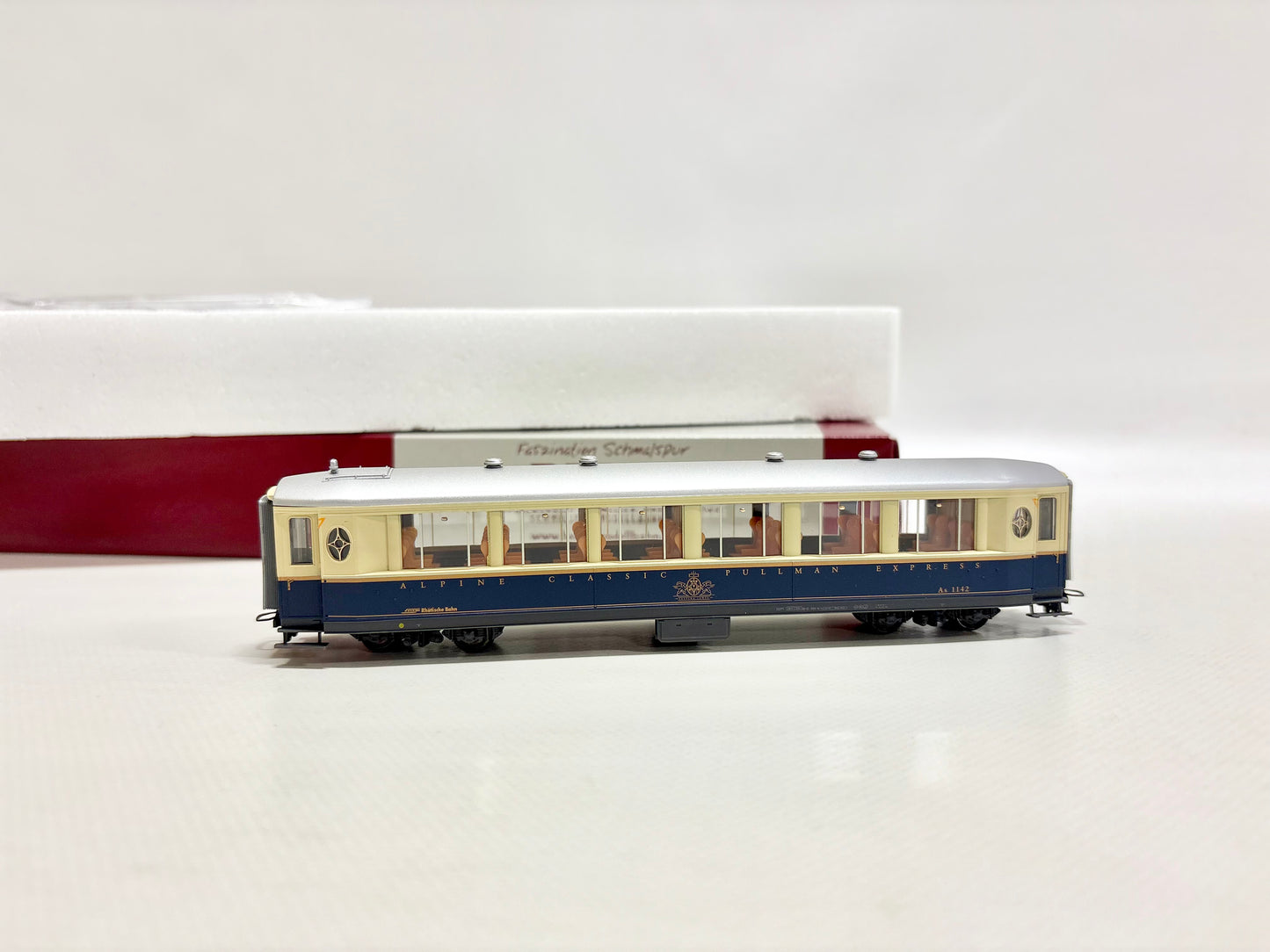 Bemo 7272 120 Wagen-Set Salonwagen "Alpine Classic Pullman Express" RhB H0m