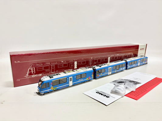 Bemo 7244 100 Elektrotriebwagen ABe 8/12 3500 "Arosa-Allegra" RhB H0m