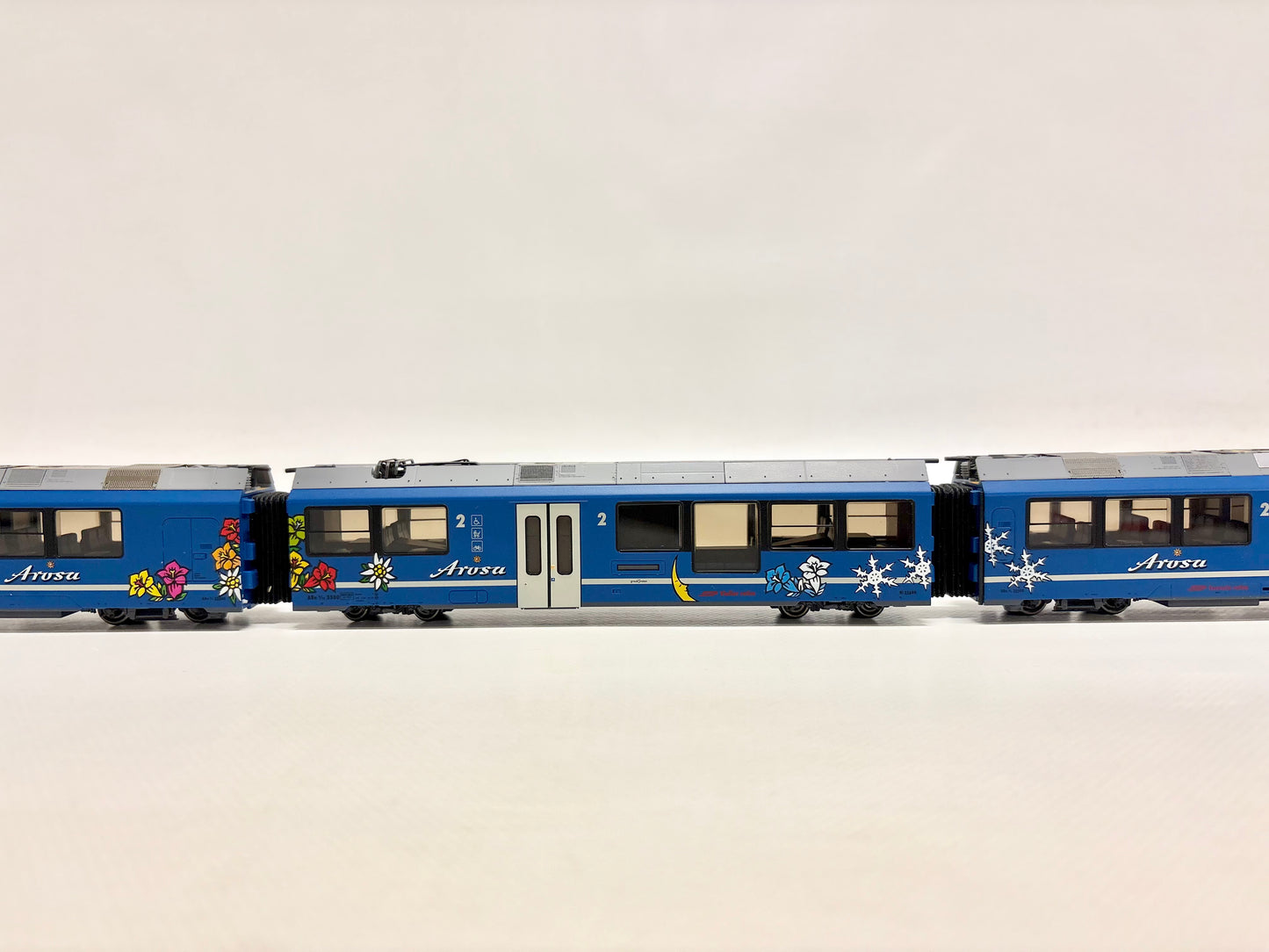 Bemo 7244 100 Elektrotriebwagen ABe 8/12 3500 "Arosa-Allegra" RhB H0m