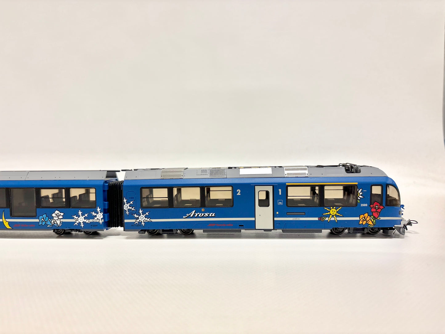 Bemo 7244 100 Elektrotriebwagen ABe 8/12 3500 "Arosa-Allegra" RhB H0m
