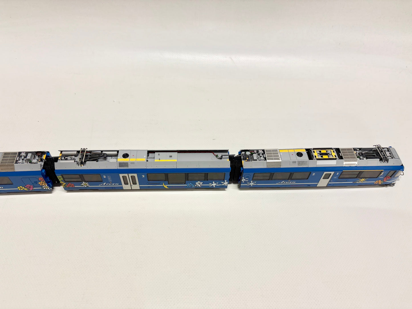 Bemo 7244 100 Elektrotriebwagen ABe 8/12 3500 "Arosa-Allegra" RhB H0m