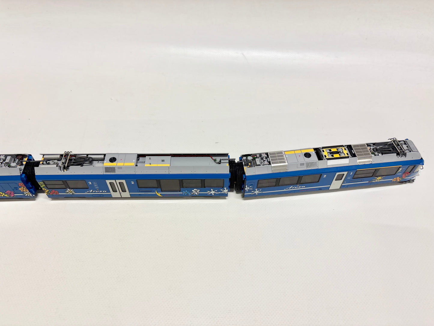 Bemo 7244 100 Elektrotriebwagen ABe 8/12 3500 "Arosa-Allegra" RhB H0m