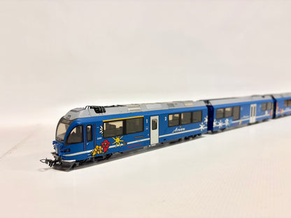 Bemo 7244 100 Elektrotriebwagen ABe 8/12 3500 "Arosa-Allegra" RhB H0m