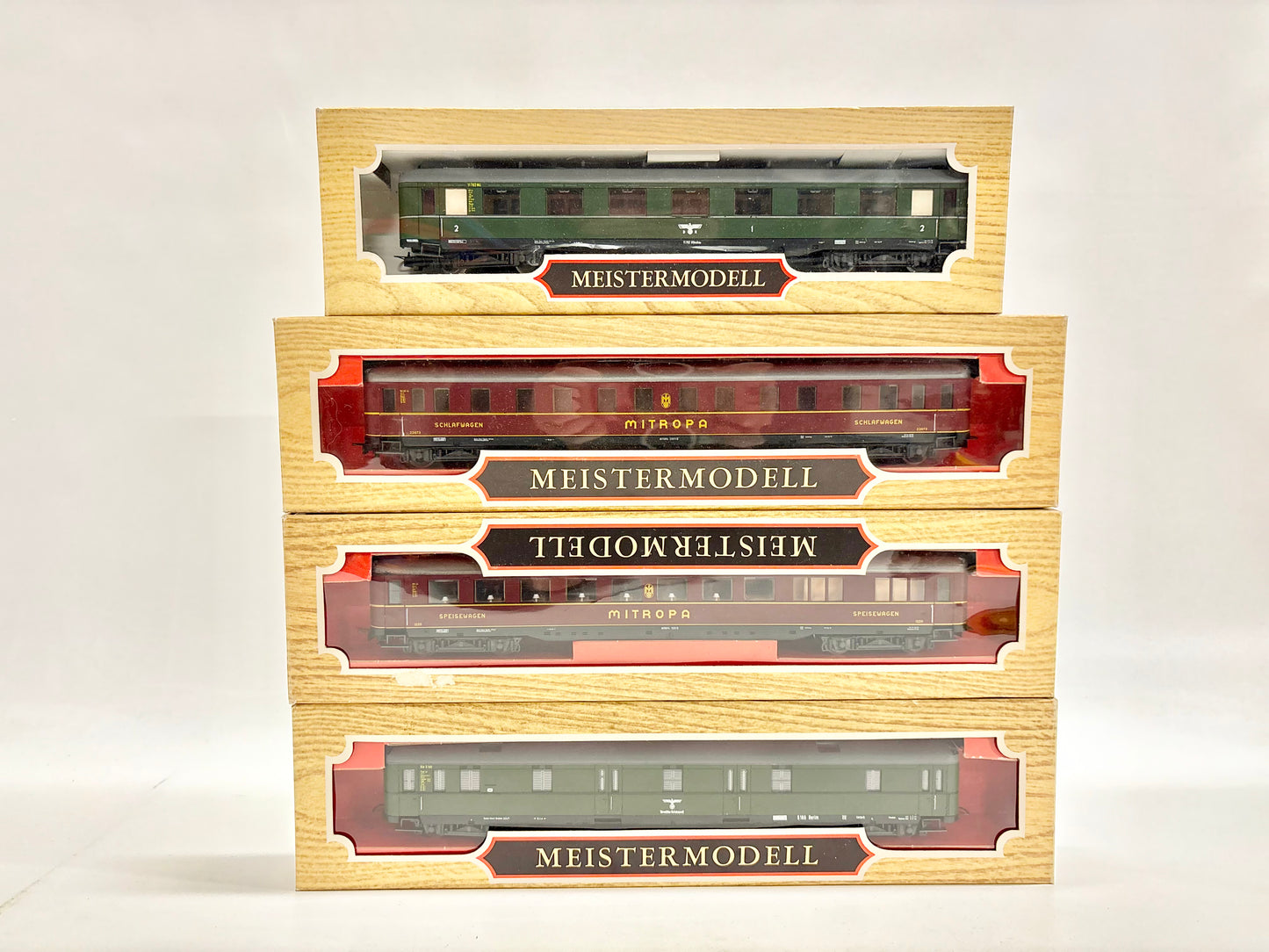 Liliput 83602 29203 83802 83702 Schürzenwagen Personenwagen DR AC H0