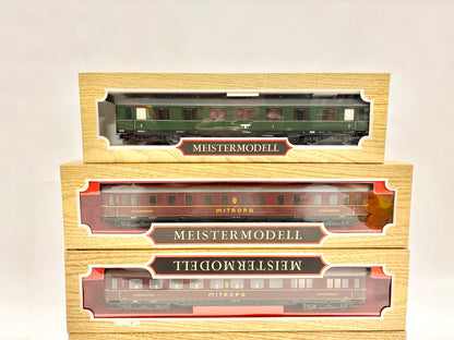 Liliput 83602 29203 83802 83702 Schürzenwagen Personenwagen DR AC H0