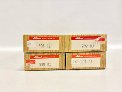 Liliput 83602 29203 83802 83702 Schürzenwagen Personenwagen DR AC H0