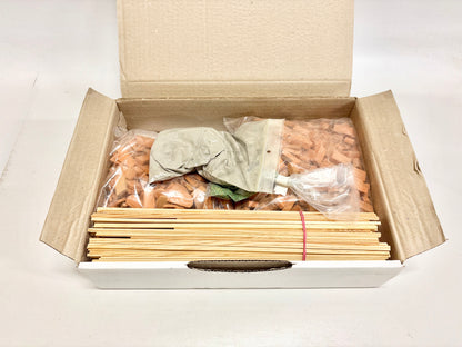 Bausatz 505 Fachwerkhaus inkl. Ziegel, Dachziegel und Holz