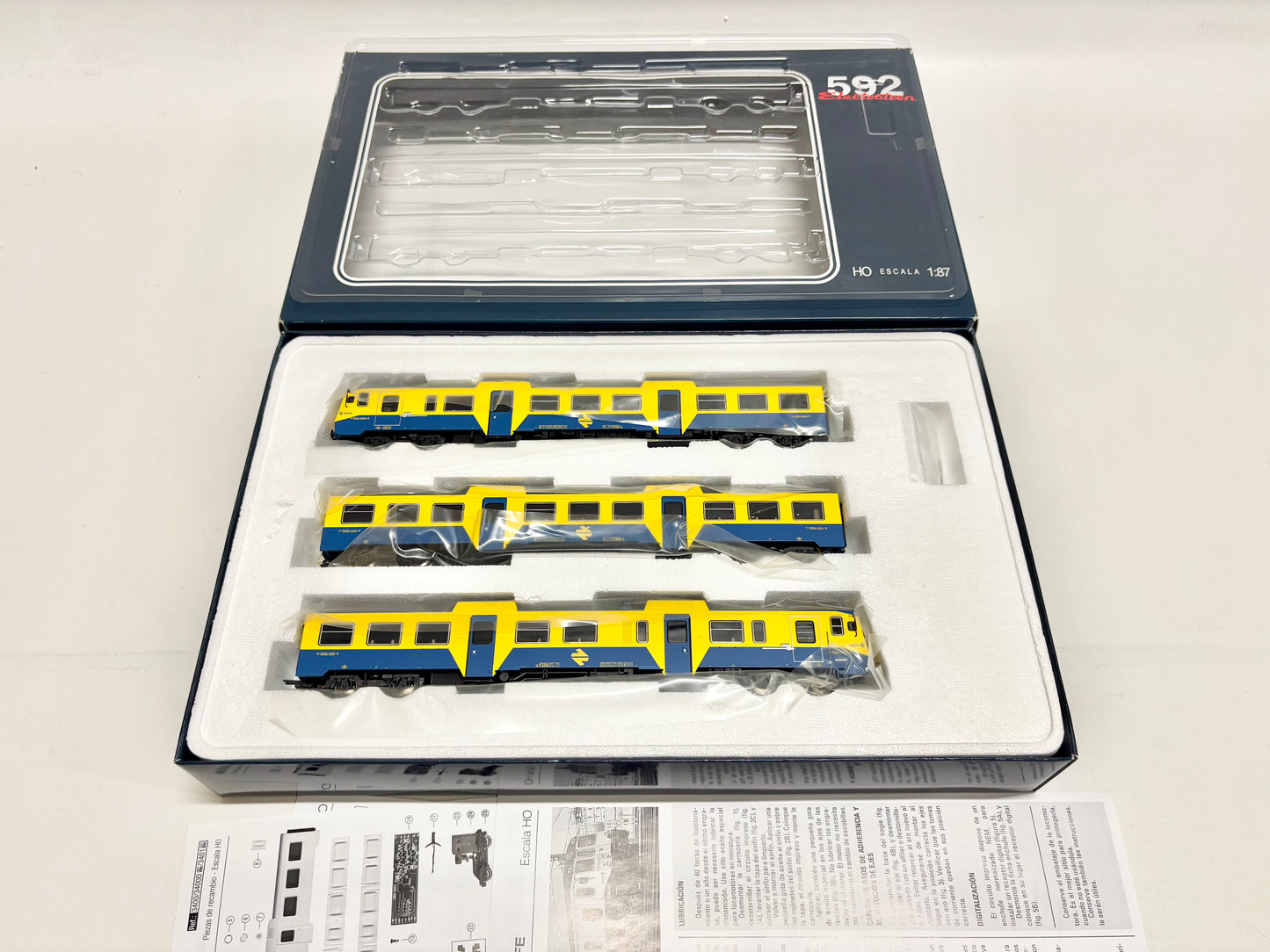 Electrotren 3401 Digital AC Automotor Diesel Renfe 592 H0
