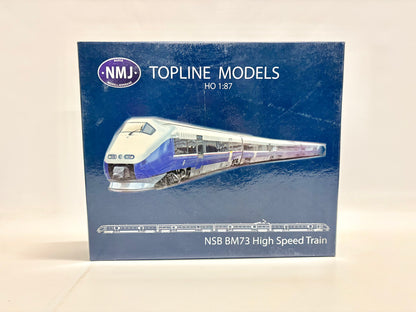 NMJ NMJT 81.201 Digital + Sound Elektrischer Triebzug BM 73 2006 NSB AC H0