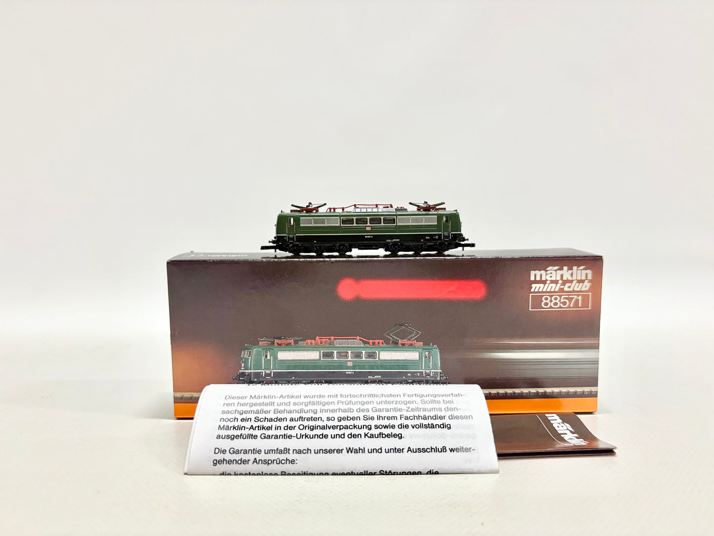 Märklin 88571 Elektrolokomotive Br 151 037-9 DB Z