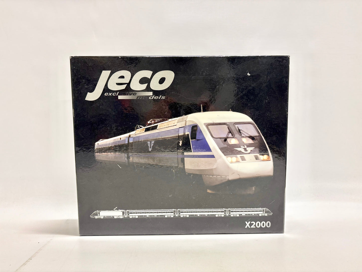 Jeco X2-B110 AC DSS Elektrischer Triebwagen X2000 Bla SJ H0