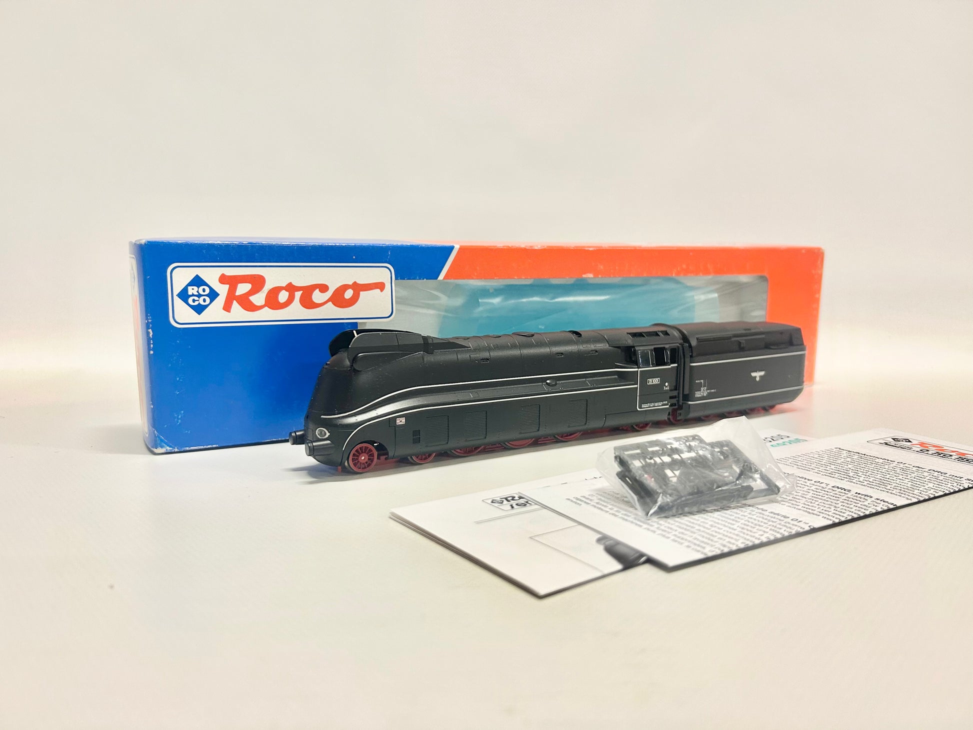 Roco 63205 DSS Stromliniendampflok Br 01 1001 DRG DC H0 – secondplay Roco 63205 DSS Stromliniendampflok Br 01 1001 DRG DC H0 – secondplay