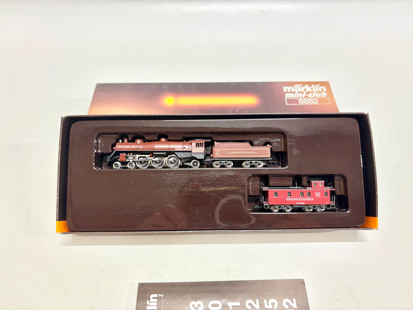 Märklin 8882 Zugpackung US-Dampflok mit Caboose Pennsylvania Z