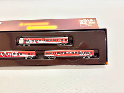 Märklin 8790 Wagen-Set S-Bahn "Coca Cola" DB Z