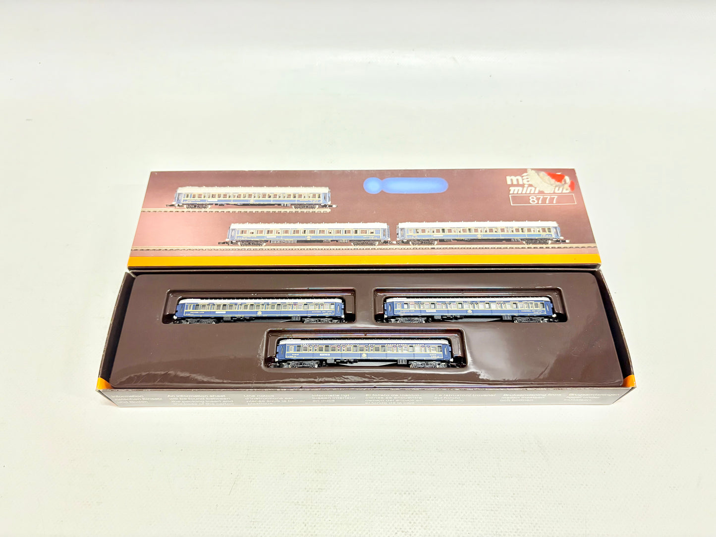 Märklin 8777 Wagen-Set Schlafwagen Orient Express CIWL Z
