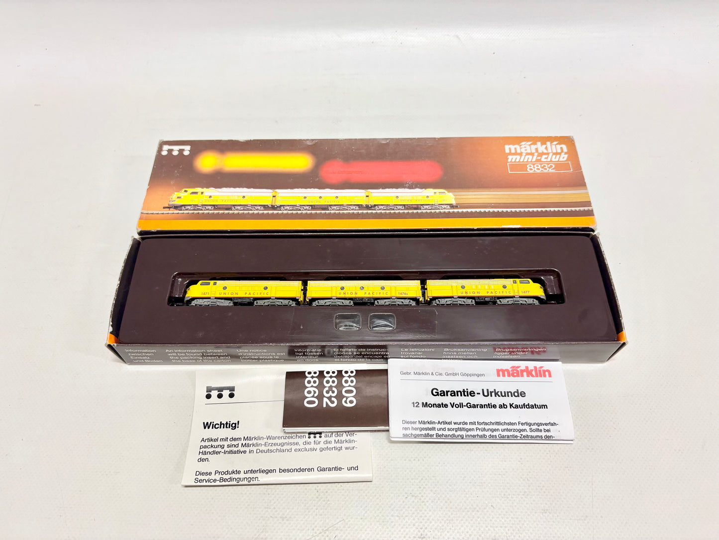 Märklin 8832 Diesellokomotive EMD F7 Union Pacific Z