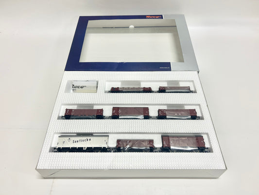 Roco 67127 Wagen-Set Güterwagen der DR DC H0