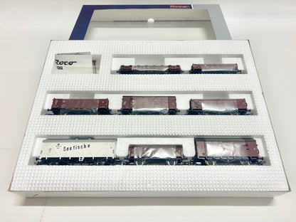 Roco 67127 Wagen-Set Güterwagen der DR DC H0