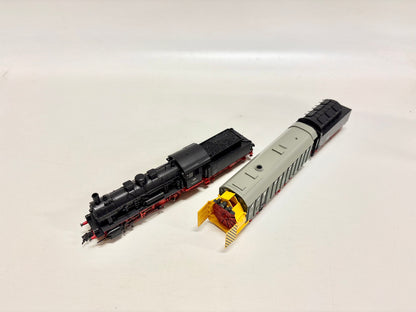 Trix 21833 Digital + Sound Schneeräumzug mit Dampfschneeschleuder Br 55 DB DC H0