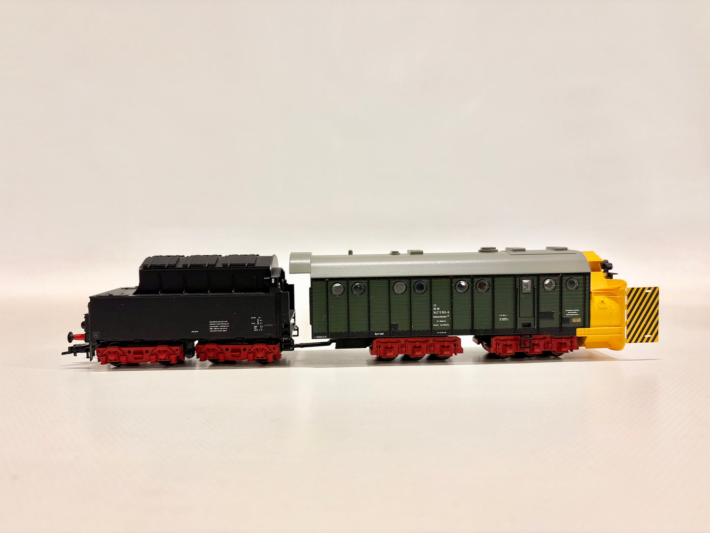 Trix 21833 Digital + Sound Schneeräumzug mit Dampfschneeschleuder Br 55 DB DC H0