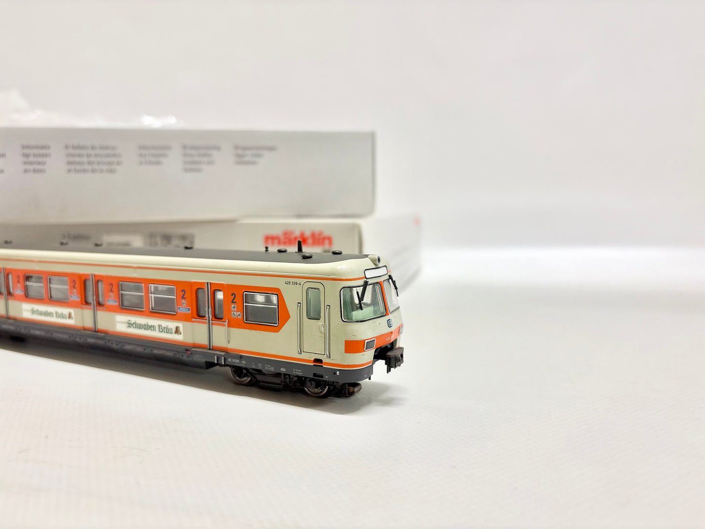 Märklin 37502 Mfx-Digital + Sound Triebwagen Br 420 S-Bahn DB AC H0