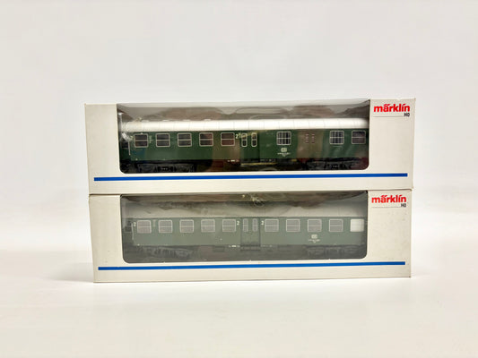 Märklin 4133 4132 Umbauwagen Personenwagen DB AC H0