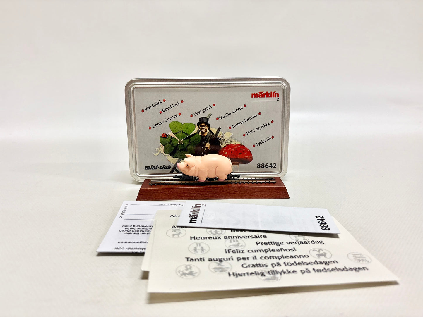 Märklin 88642 Diesellokomotive Glücksschwein Lok Z