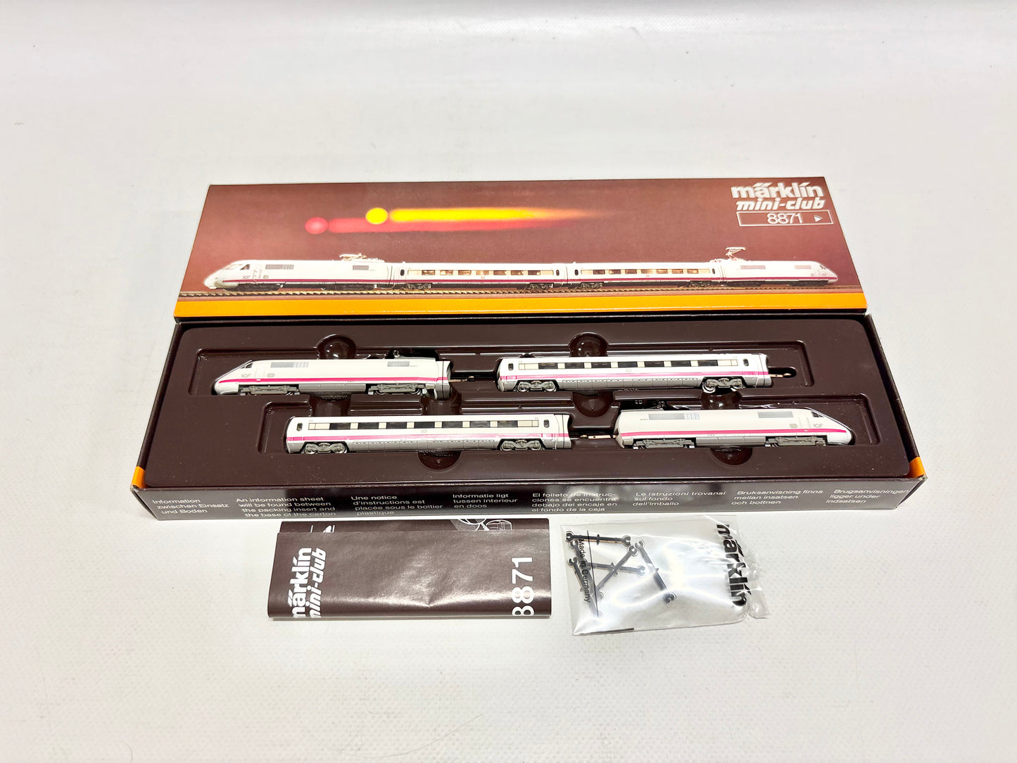 Märklin 8871 Elektrotriebwagen ICE Schnellzug DB Z