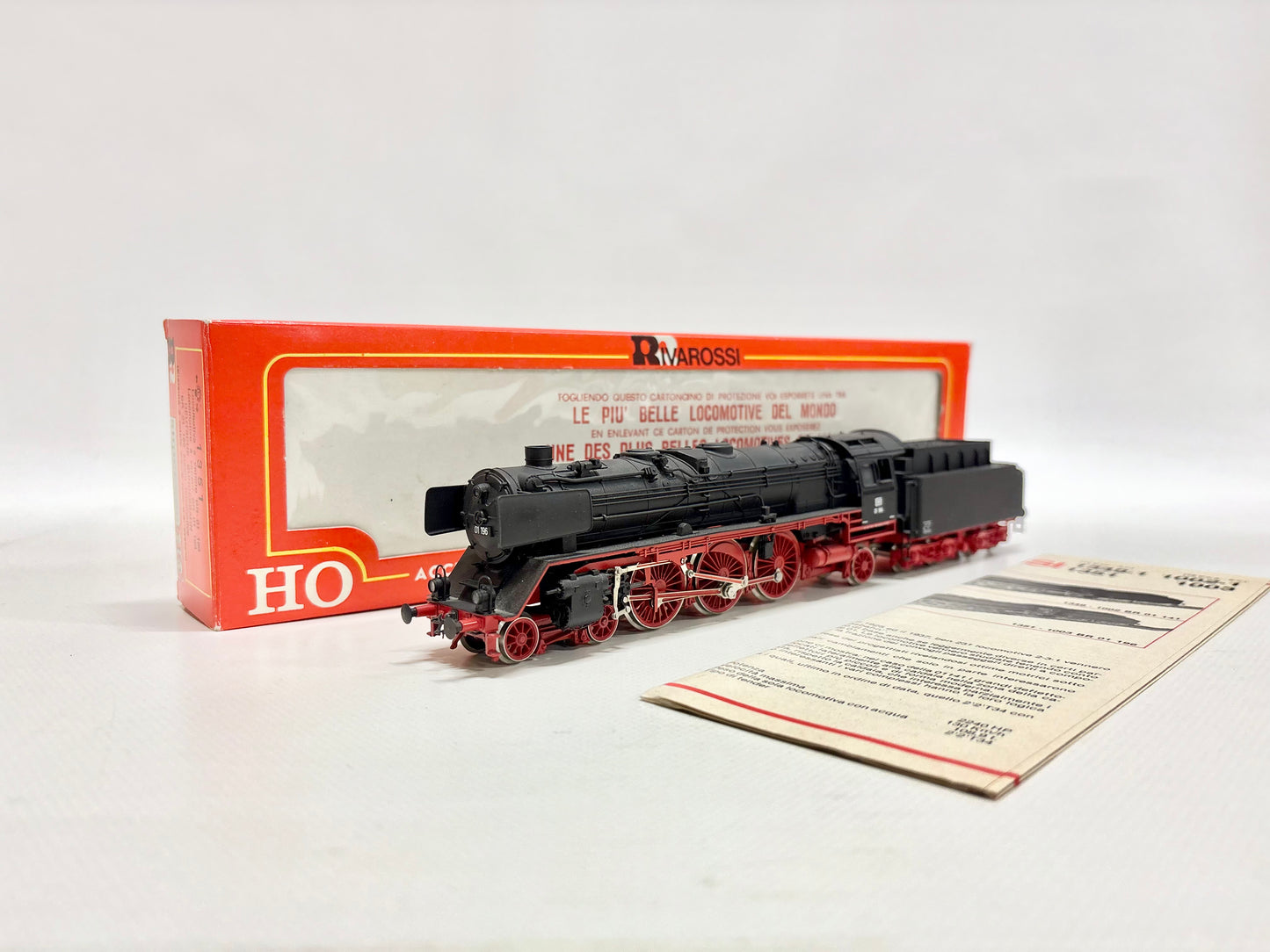 Rivarossi 1351 Dampflok Br 01 196 DB DC H0
