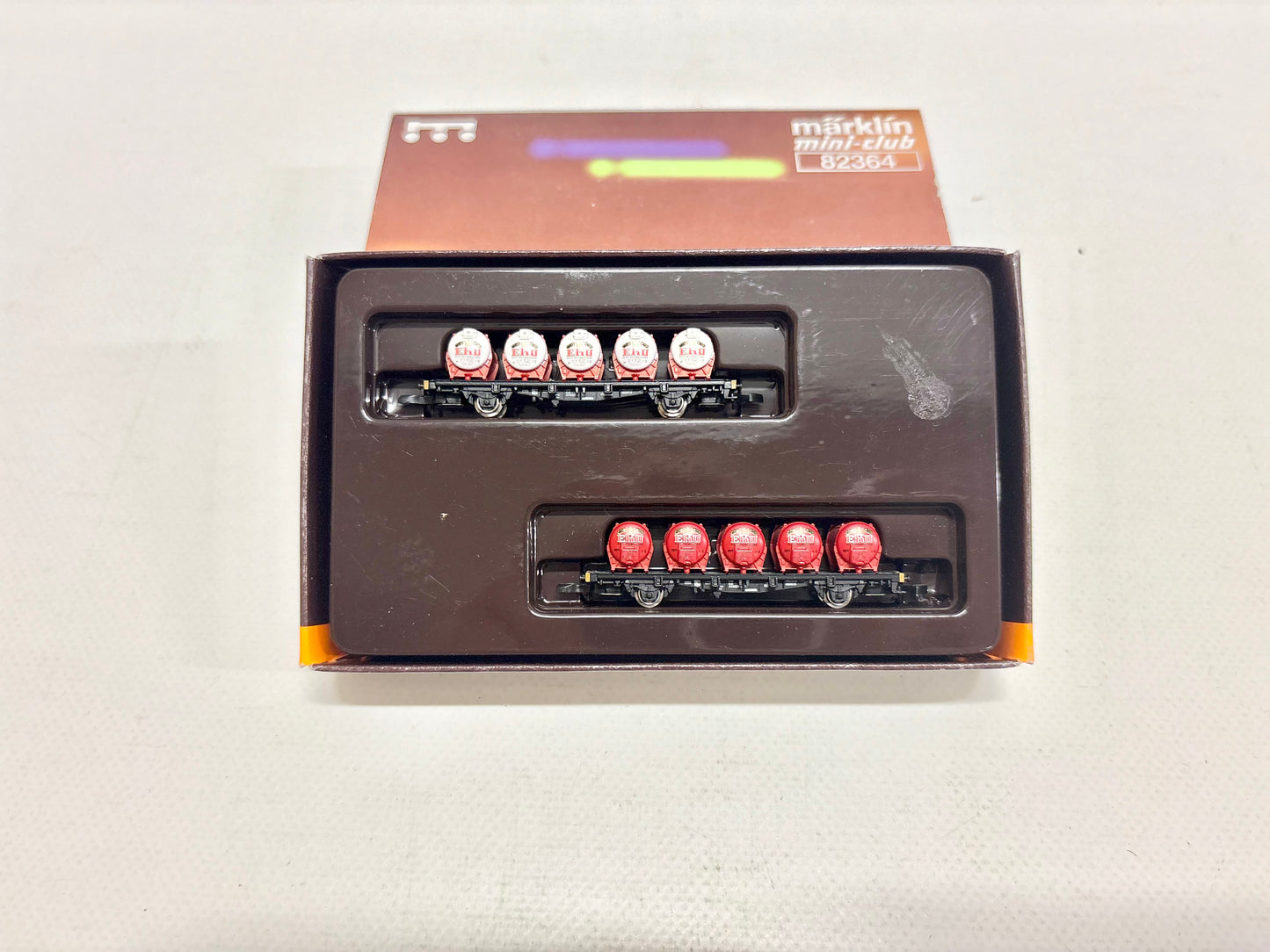 Märklin 82364 Wagen-Set Behältertragewagen DB Z