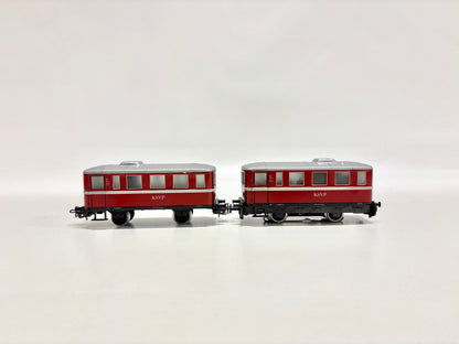 Primex 3018 Dieseltriebwagen Schienenbus KSVP mit Beiwagen AC H0