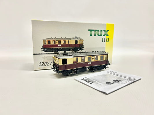 Trix 22027 DSS Dampftriebwagen Kittel CidT DRB DC H0
