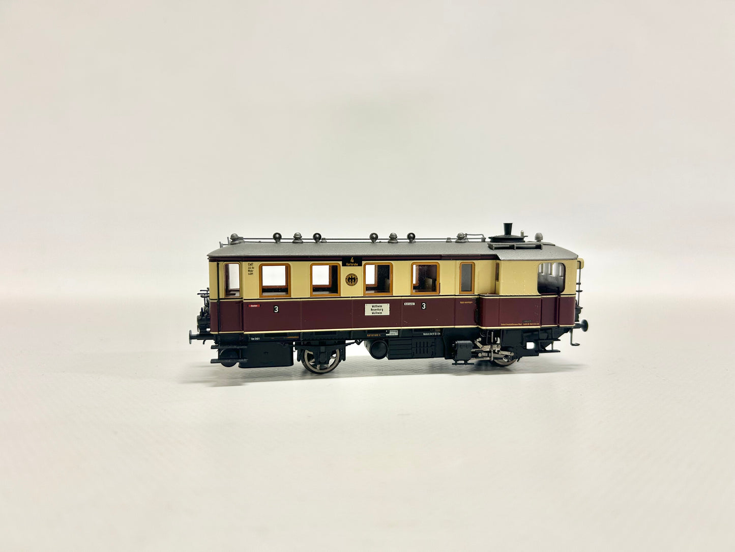 Trix 22027 DSS Dampftriebwagen Kittel CidT DRB DC H0