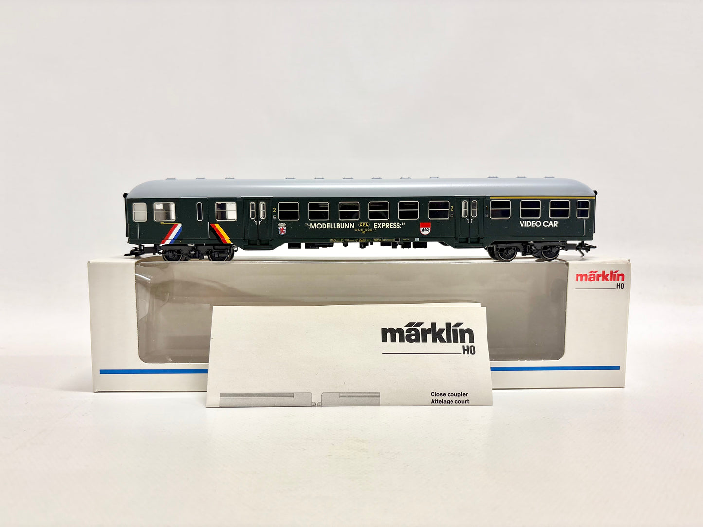 Märklin 84126 Personenwagen Nahverkehr "Modellbunn Express" CFL AC H0
