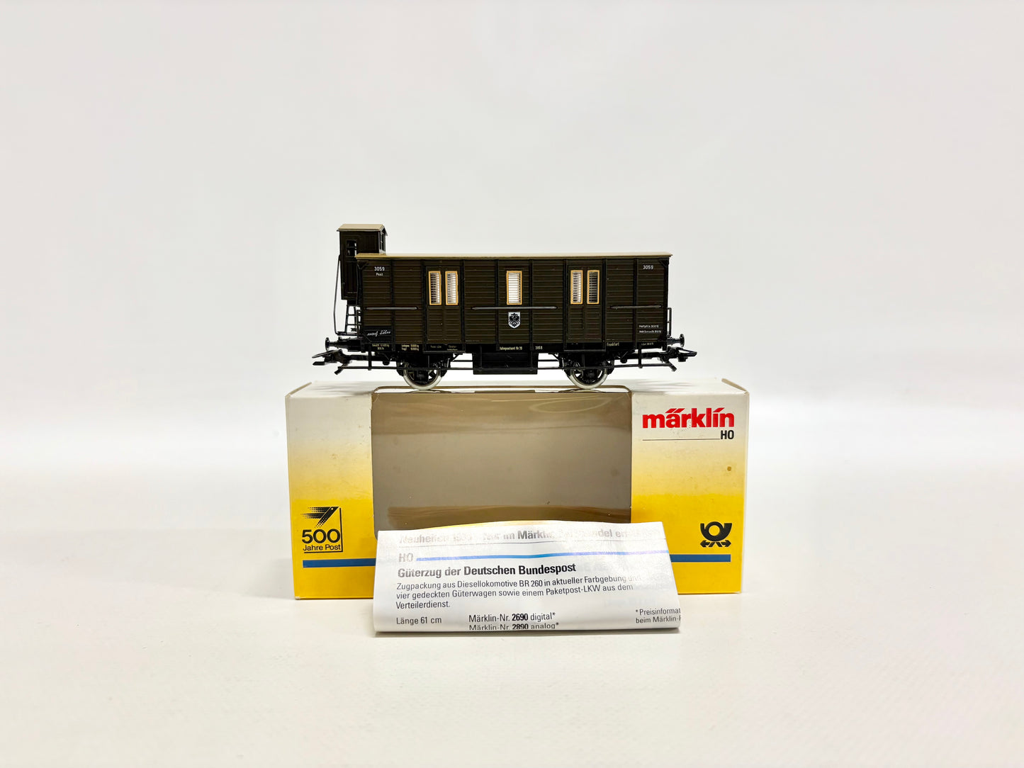 Märklin 4500 Postwagen "500 Jahre Post" K.P.E.V AC H0