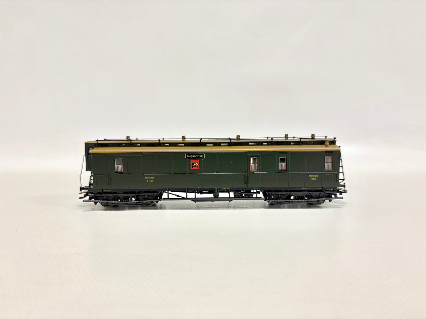 Märklin 4229 Schnellzug Postwagen K.W.St.E AC H0