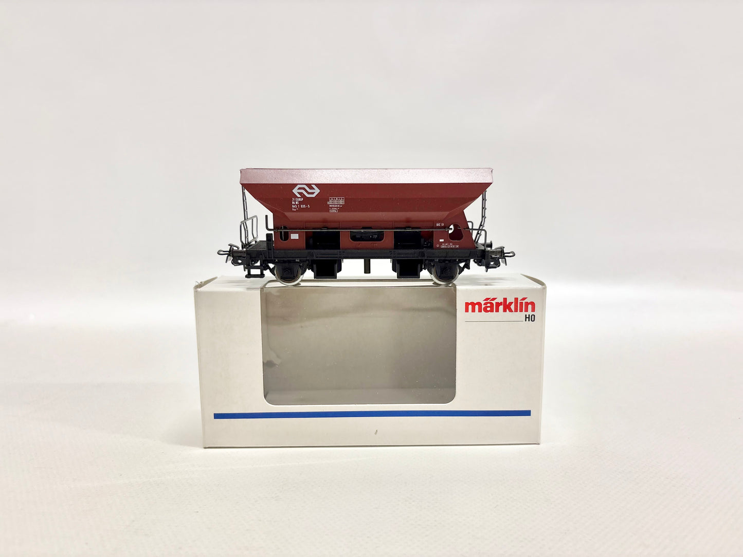 Märklin 4641 Drehschieber-Seitenentladewagen NS AC H0