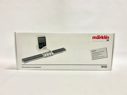 Märklin 78103 Rollenprüfstand mit Anzeigegerät AC H0
