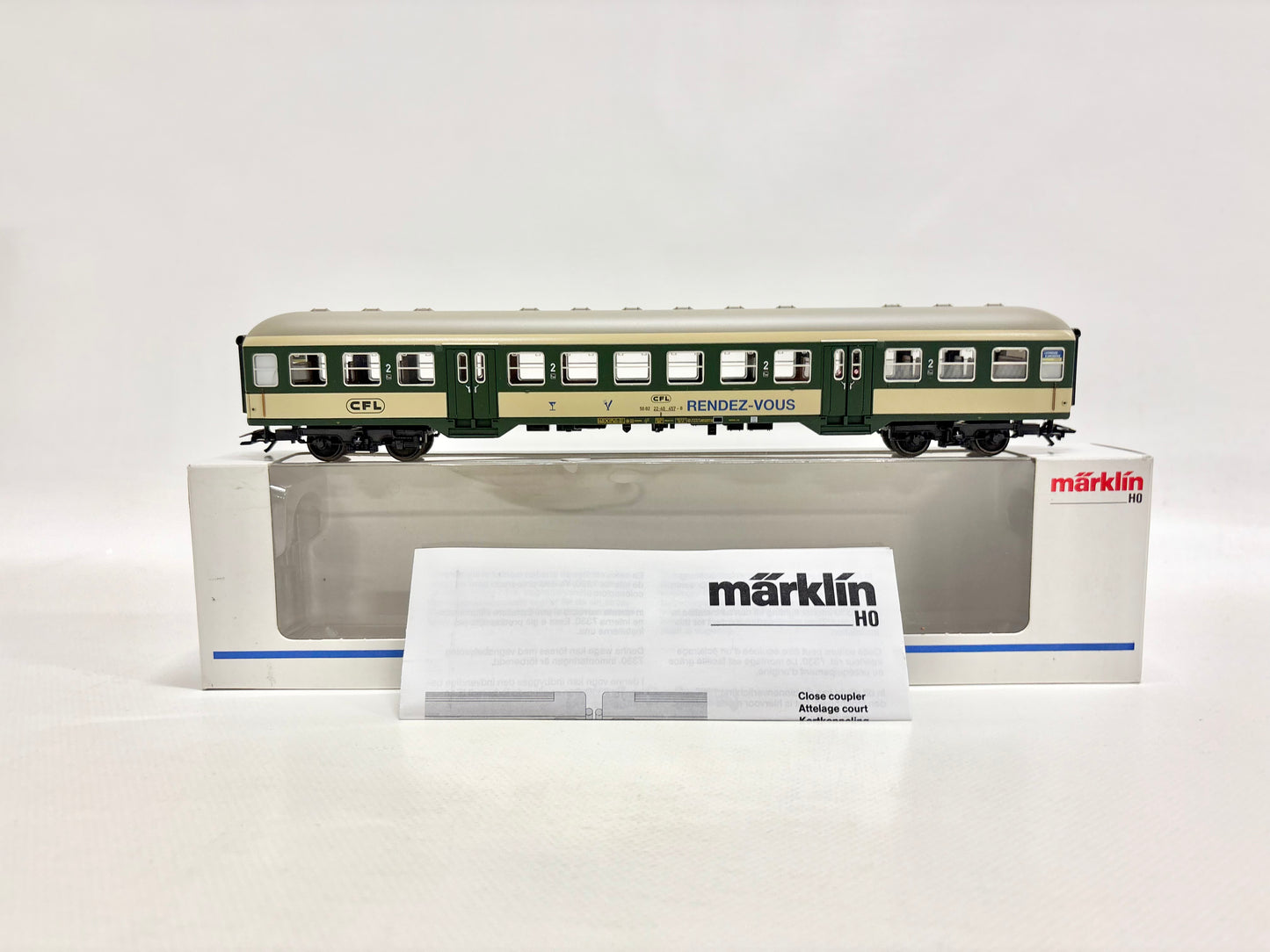 Märklin 4127 Personenwagen Nahverkehr CFL AC H0