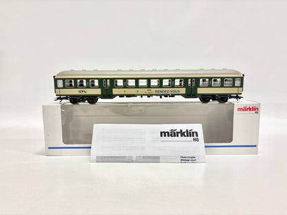 Märklin 4127 Personenwagen Nahverkehr CFL AC H0