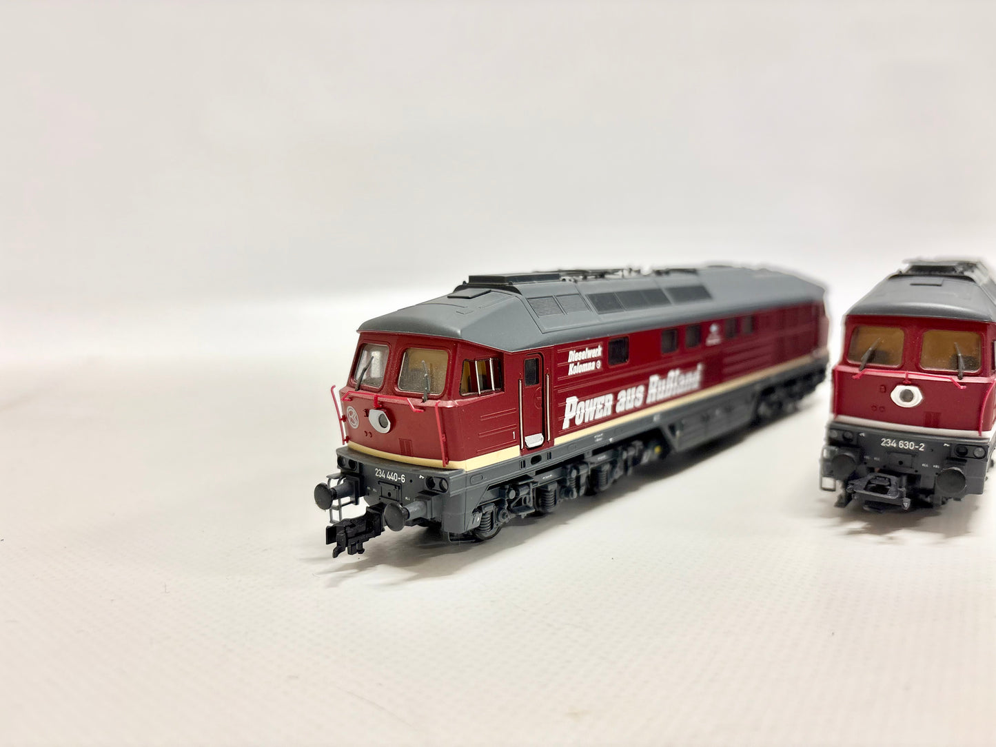 Brawa 0412 DSS Diesellokomotiven-Set Br 234 "Ludmilla" DB DR DC H0