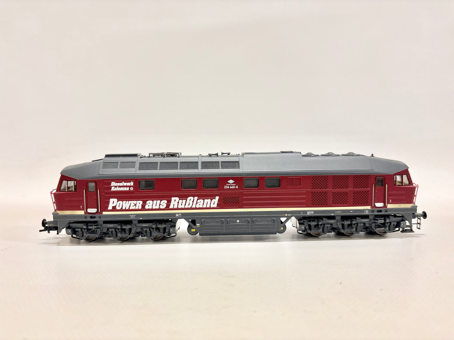Brawa 0412 DSS Diesellokomotiven-Set Br 234 "Ludmilla" DB DR DC H0