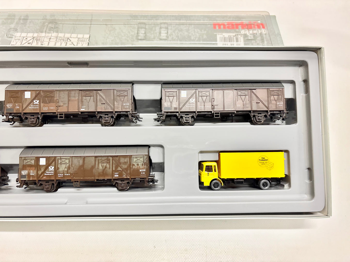 Märklin 2690 Digital Güterzug der Deutschen Bundespost DBP AC H0