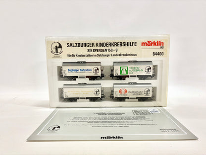 Märklin 84400 Wagen-Set Salzburger Kinderkrebshilfe DB AC H0