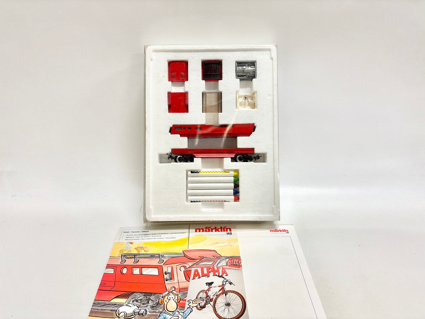 Märklin 1652 Alpha Wagen-Set Malwettbewerb AC H0