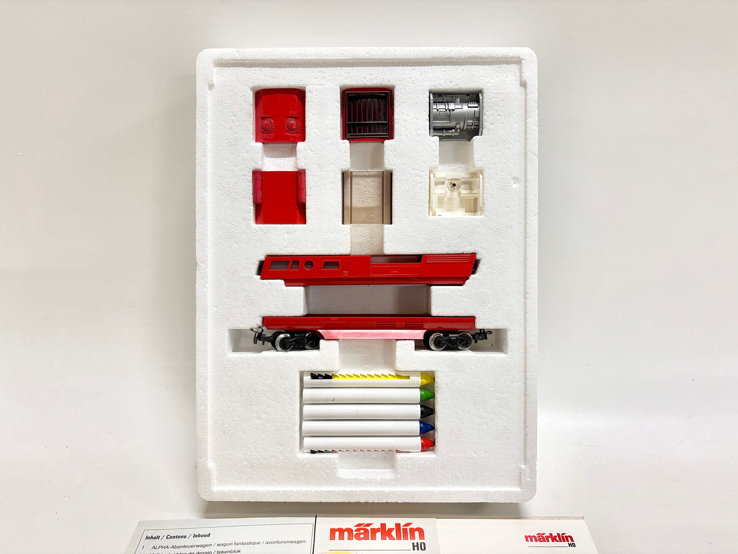 Märklin 1652 Alpha Wagen-Set Malwettbewerb AC H0