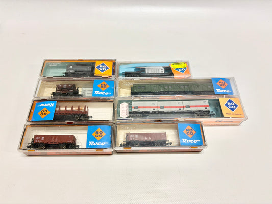 Roco 8x Güterwagen Konvolut DB Spur N