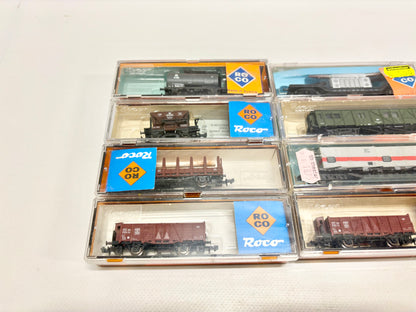 Roco 8x Güterwagen Konvolut DB Spur N