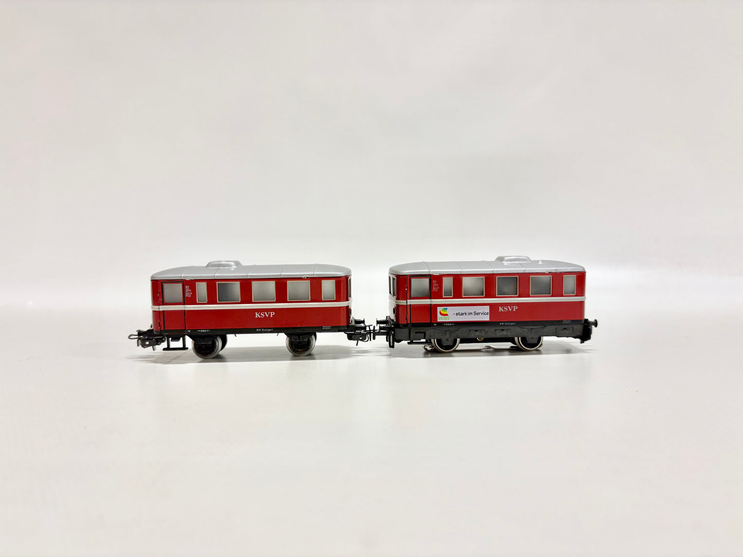 Primex 3018 Dieseltriebwagen Schienenbus "Vedes" KSVP mit Beiwagen AC H0
