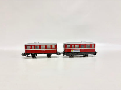Primex 3018 Dieseltriebwagen Schienenbus "Vedes" KSVP mit Beiwagen AC H0